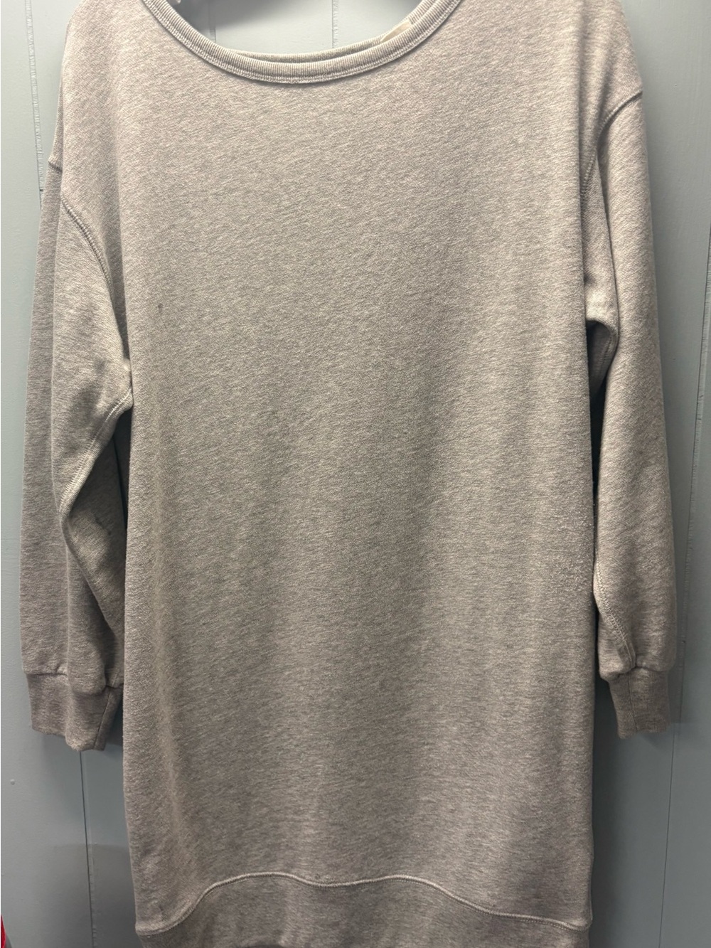 GAP Men's Crewneck Sweater Dress - Light Gray